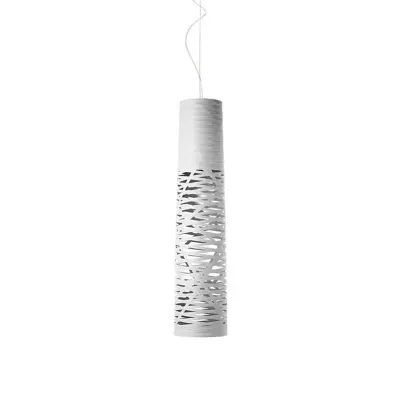 Foscarini - Tress Taklampa Medium Vit 10m