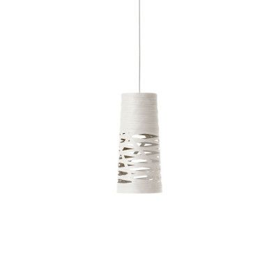 Foscarini - Tress Taklampa Piccola Vit 2m Foscarini