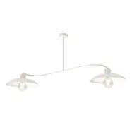 FOSTER 2 Taklampa, Vit/Vit