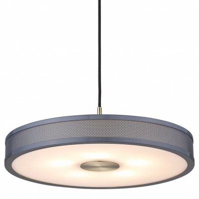 Frame Pendel, ljusgrå/mässing Ø43cm