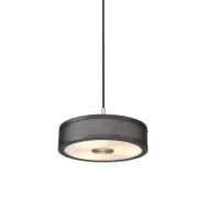 Frame Pendel, svart/mässing Ø24cm