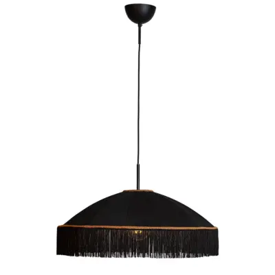 Francis Taklampa Ø60cm Svart