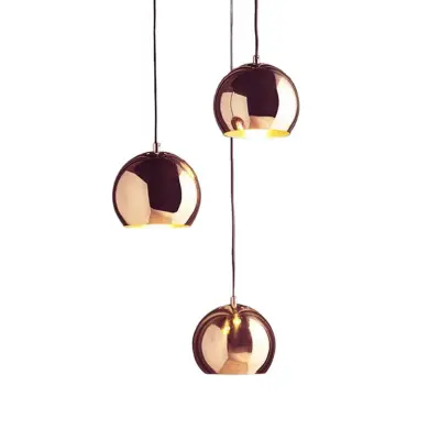 FRANDSEN - Ball Taklampa Ø18 Solid Glossy Copper
