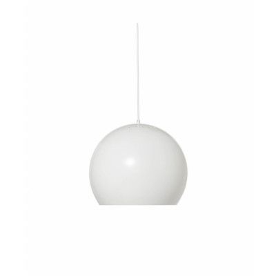 FRANDSEN - Ball Taklampa Ø40 Mat Vit