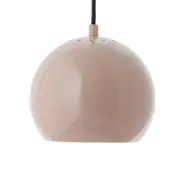 FRANDSEN - Ball Taklampa Ø18 Glossy Nude