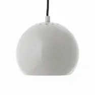 FRANDSEN - Ball Taklampa Glossy Pale Grey
