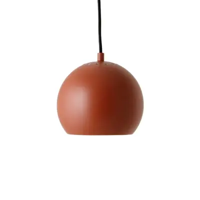 FRANDSEN - Ball Taklampa Matt Terracotta Red