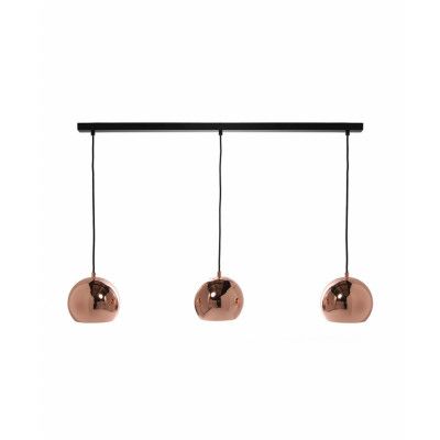 Frandsen - Ball Track Taklampa Track m/3 Spots Koppar