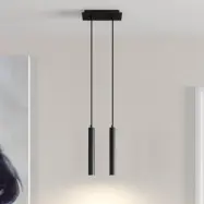 Franka 2 Taklampa Black - Arcchio - Vardagsrum - Modern - Metall - Med flera ljuskällor