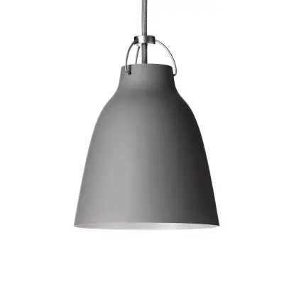 FRITZ HANSEN - Caravaggio™ P1 Taklampa Mat Grå45