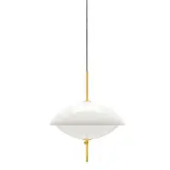 FRITZ HANSEN - Clam Taklampa Ø550 Opal/Brass