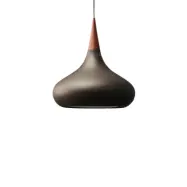 FRITZ HANSEN - Orient Schwarz P2 pendellampa 3 m kabel –