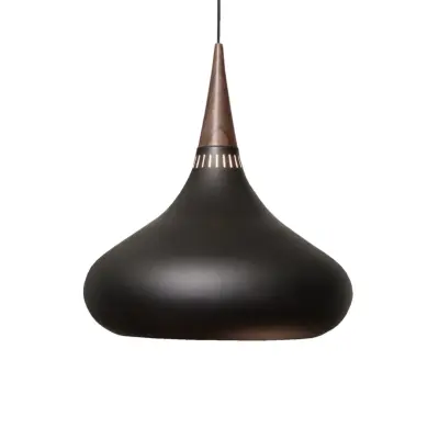 FRITZ HANSEN - Orient Schwarz P3 pendellampa –