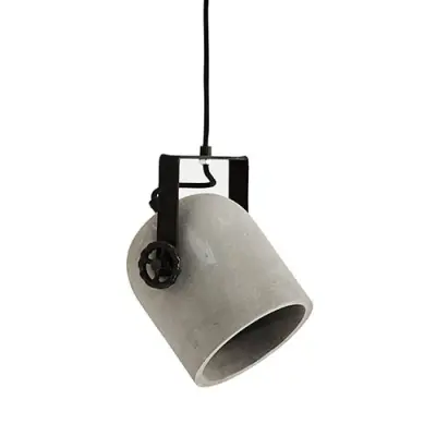 FUHRHOME taklampa Dakar, grå betong