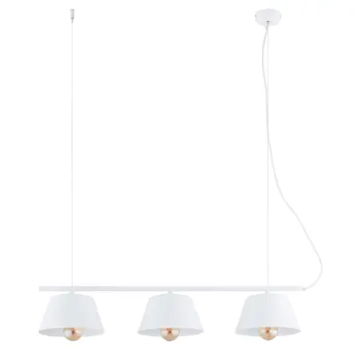 GELATO 3 Taklampa, Vit