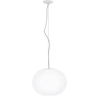 Glo-Ball S2 taklampa, opalvit Ø45cm