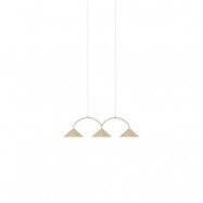Globen Lighting - Curve 3 Taklampa Beige