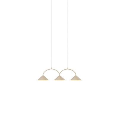 Globen Lighting - Curve 3 Taklampa Beige