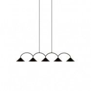 Globen Lighting - Curve 5 Taklampa Black