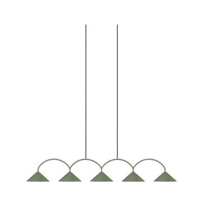 Globen Lighting - Curve 5 Taklampa Grön