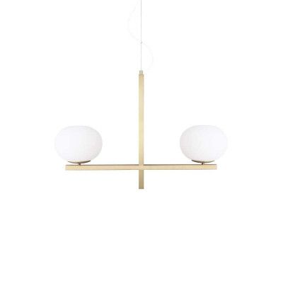 Globen Lighting - Gemini Taklampa Brushed Brass