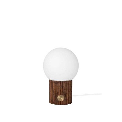 Globen Lighting - Hubble 15 Bordslampa Walnut