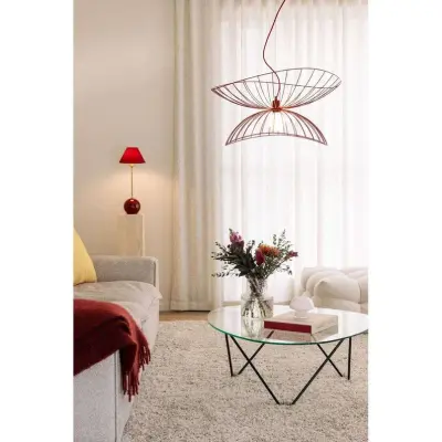 Globen Lighting - Ray 70 Taklampa Burgundy