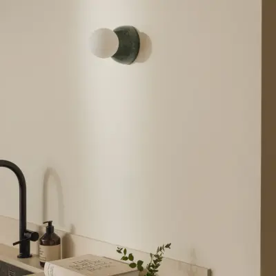 Globen Lighting - Torrano 13 taklampa grön glas IP44