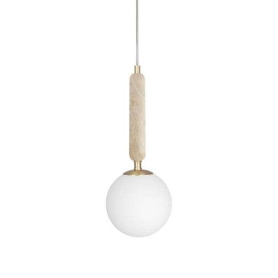 Globen Lighting - Torrano 15 pendellampa, beige, 40 cm