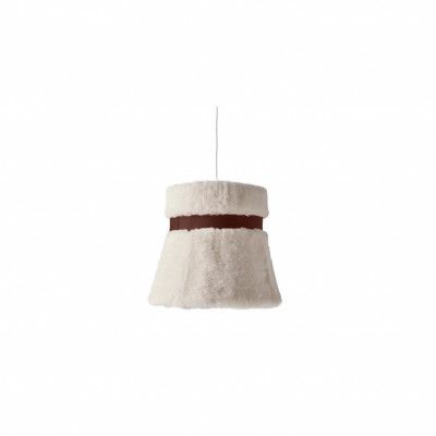 Glowing Ice Taklampa 40 cm, White/Oak