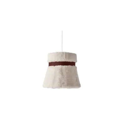 Glowing Ice Taklampa 50 cm, White/Oak