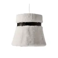 Glowing Ice Taklampa 50 cm, White/Black