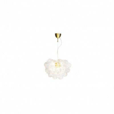 Gross taklampa Ø50cm Mässing/Klar