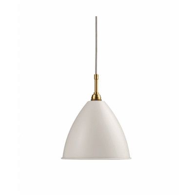 GUBI - Bestlite BL9 Taklampa Ø21 Mässing/Matt Vit