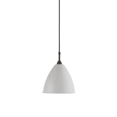 GUBI - Bestlite BL9 pendellampa, Ø 21 cm, svart/vit