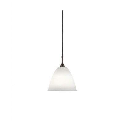 GUBI - Bestlite BL9 pendellampa, Ø 21 cm, svart/opal