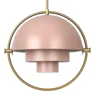 GUBI - Multi-Lite Taklampa Ø36 Mässing/Rose Dust