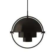 GUBI - Multi-Lite Taklampa Small Black Brass