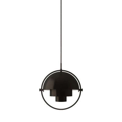 GUBI - Multi-Lite Taklampa Small Black Brass