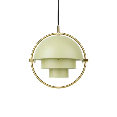 GUBI - Multi-Lite Taklampa Small Brass/Desert Sage