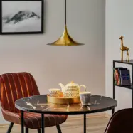 GUBI - Semi Taklampa Ø30 Mässing