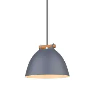 Halo Design - Århus Taklampa Ø18 Grey/Wood