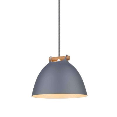 Halo Design - Århus Taklampa Ø18 Grey/Wood