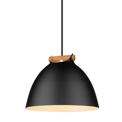 Halo Design - Århus Taklampa Ø24 Black/Wood