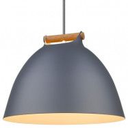 Halo Design - Århus Taklampa Ø40 Grey/Wood