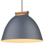 Halo Design - Århus Taklampa Ø40 Grey/Wood