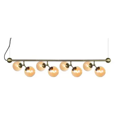 Halo Design - Atom 8 Mini Taklampa Amber