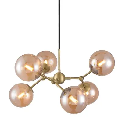 Halo Design - Atom Taklampa Large Antique Brass