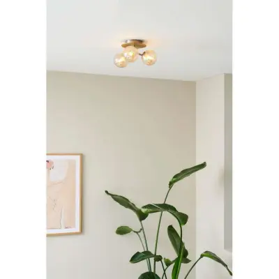 Atom Trio taklampa, vit – Halo Design - Vardagsrum - Metall