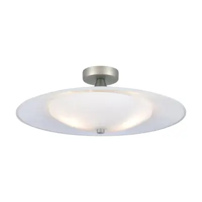 Halo Design BARONI Taklampa Ø46 Opal / alu